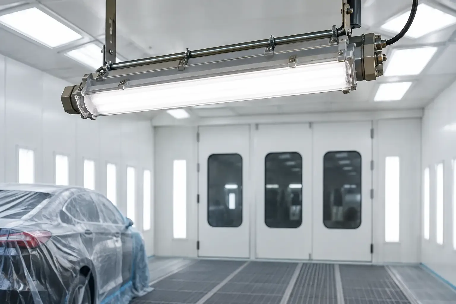Explosion Proof Paint Booth Lights for Safe Specs