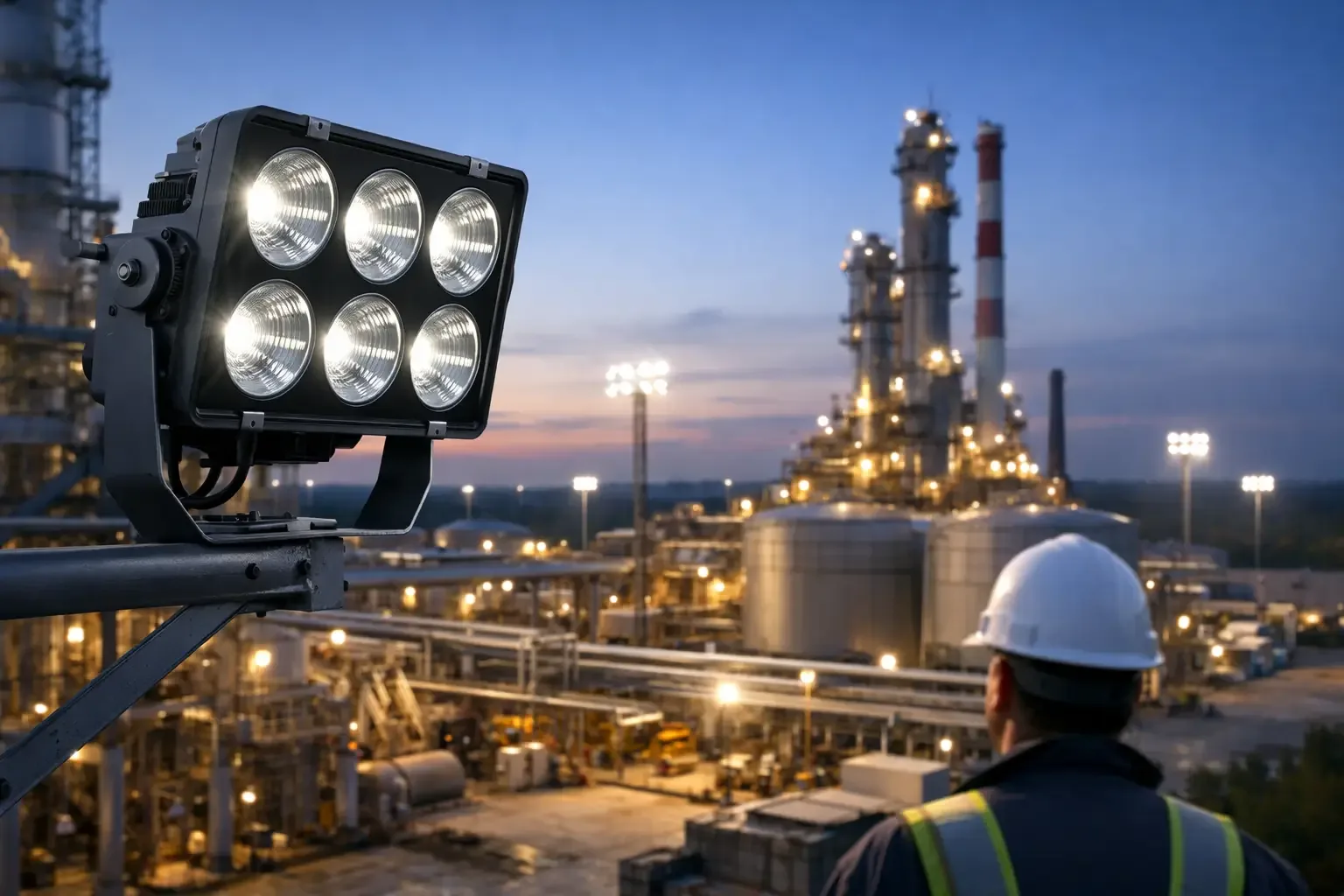 How to Size Industrial Floodlights for Your Plant