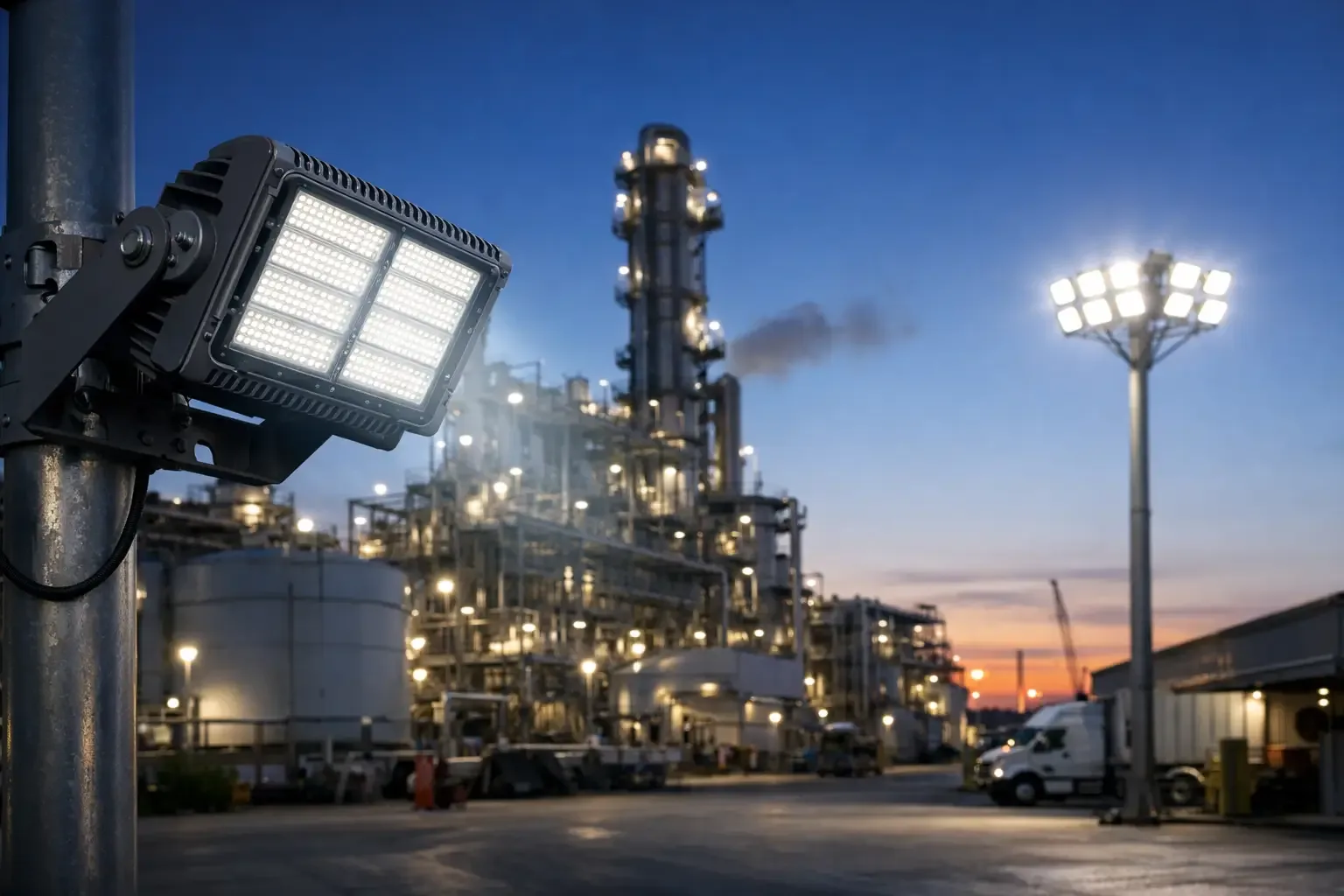 LED Flood Lights for Demanding Industrial Sites
