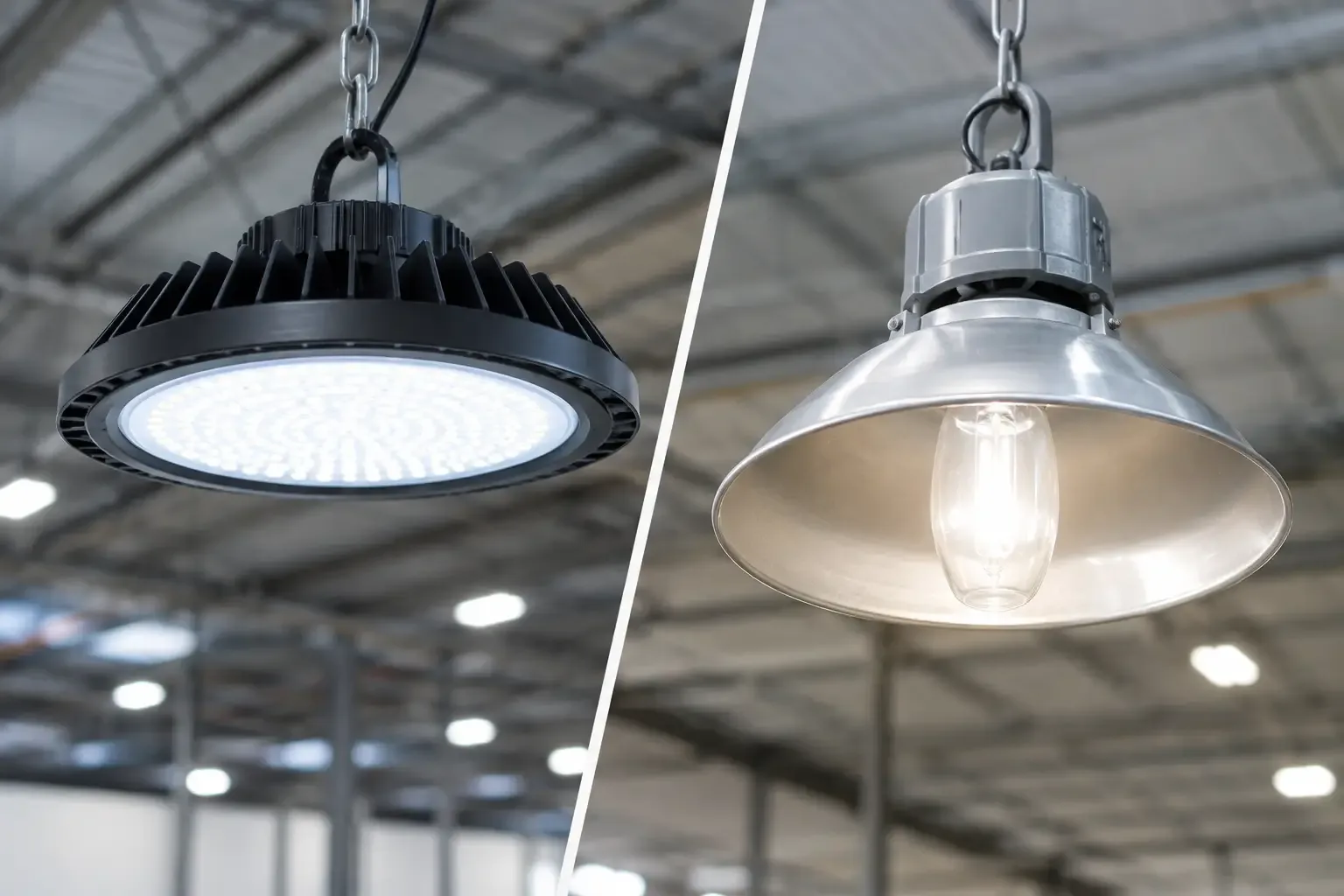 LED Versus Metal Halide High Bays: Key Differences