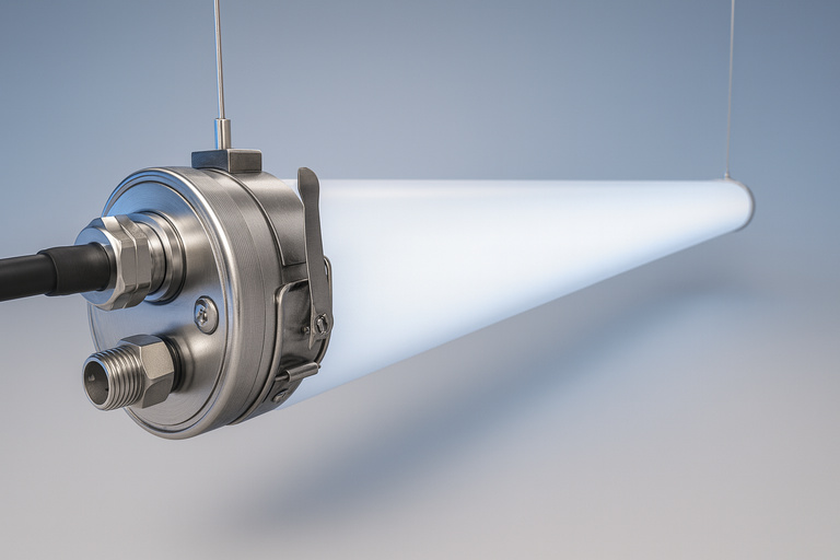 Anchorage SL Series food processing LED linear, washdown ready fixture