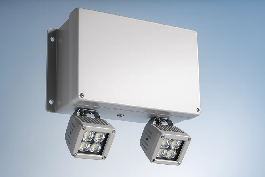 New York high performance LED battery unit, compact emergency egress