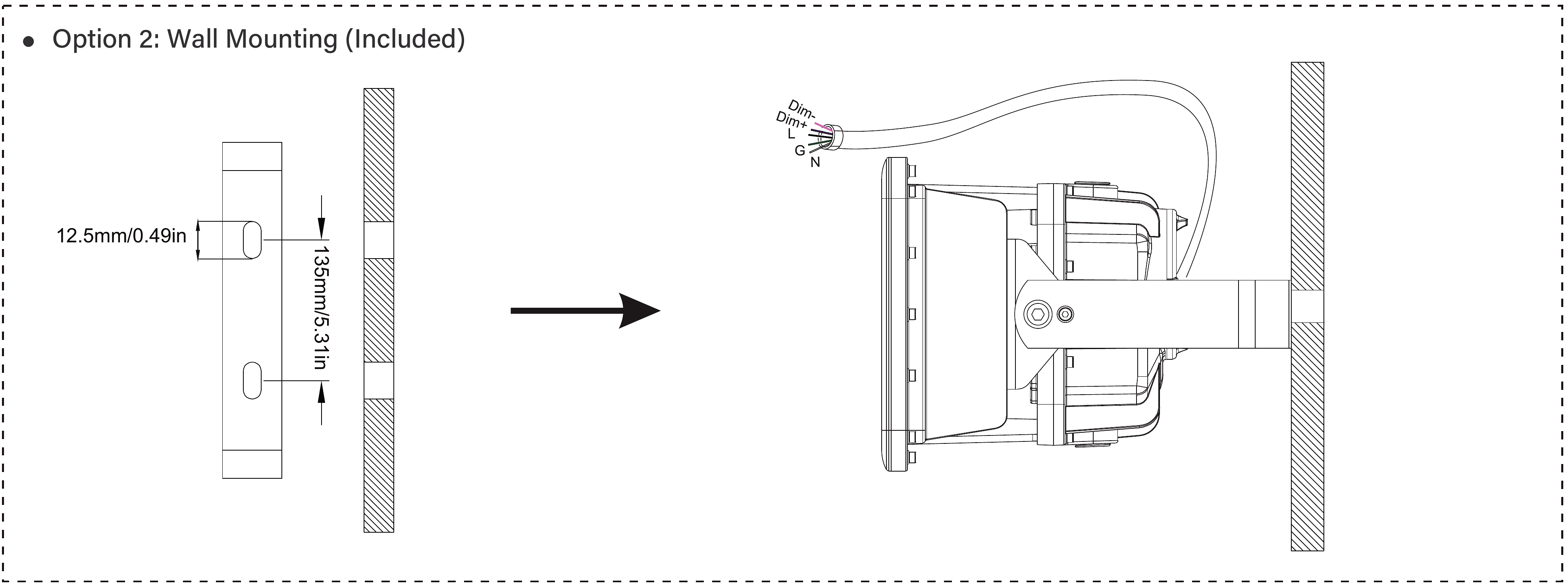 EPC-A wall mounting source diagram