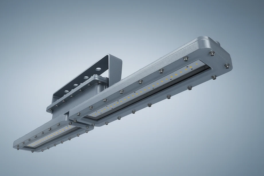 EXI explosion proof linear LED fixture, the verified family image published for this product