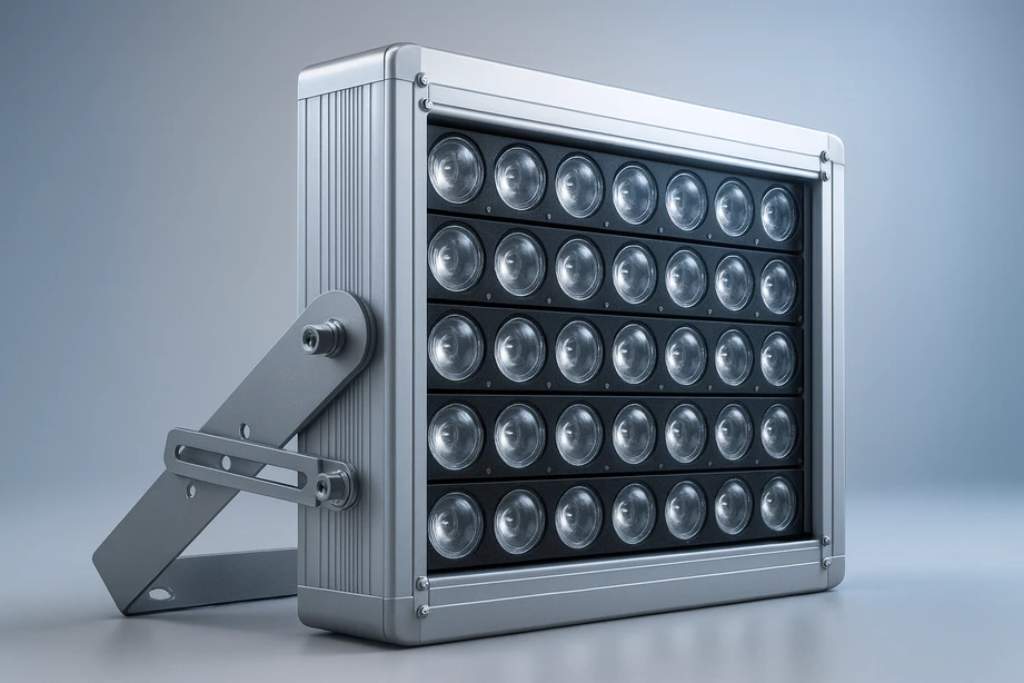 San Francisco RT Series LED flood light, coastal yard coverage